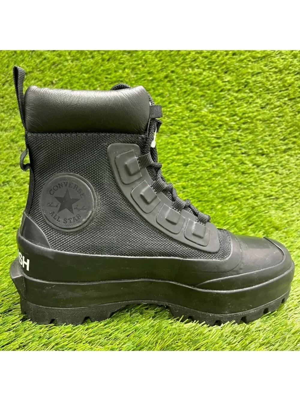 Converse x AMBUSH Chuck Taylor All Star Womens Size 6 Black Outdoor Duck Boots